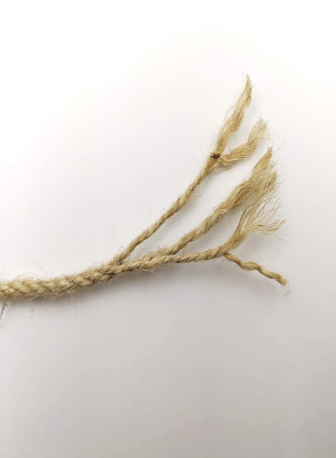 BOBBINY بوبيني | حبل من خيوط الجوت الملون القوي المجدول، حبل من خيوط الكتان، حبل ريفي، حبل من خيوط الخيش، حبل تغليف هدايا الحفلات وخيوط لمشاريع أخرى | بني | 3 مم، 20 متراً - Image 3